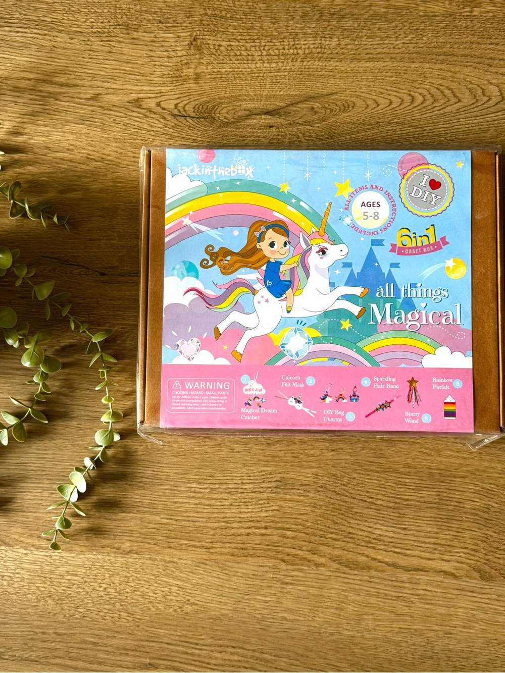 Unicorn DIY Craft Kit for Girls 6 in 1 Magical Activity Box Ages 5-8